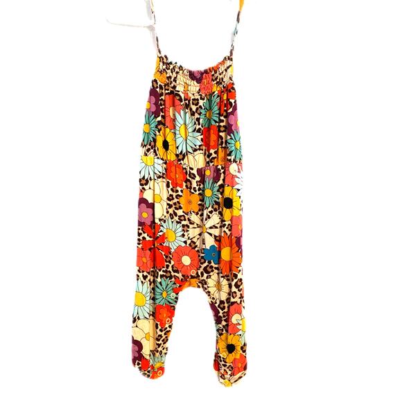 Posh Peanut Bamboo Flower Jumpsuit 12-18 Months - Picture 2 of 3